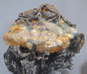 Onyx and Granite Statue