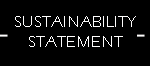 Sustainability Statement
